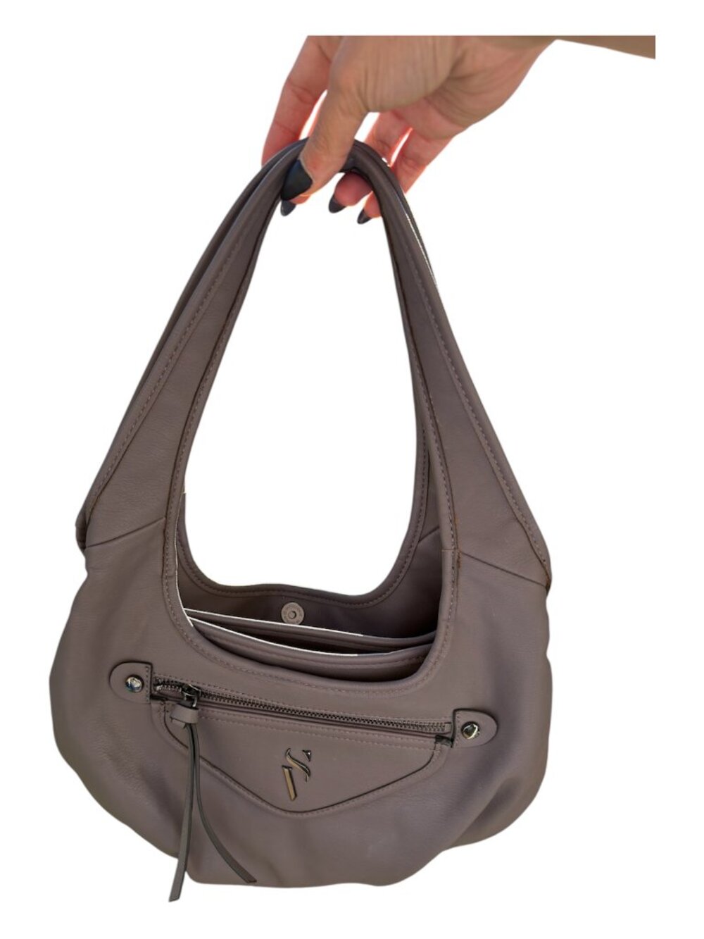 Simply Vera Vera Wang Sidekick Hobo Bag Slouchy Shoulder Purse